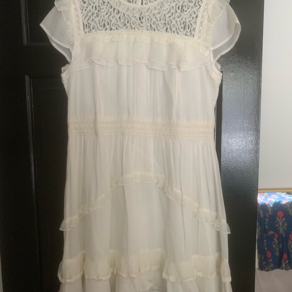 French Connection White Dress